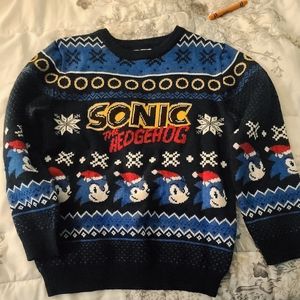 Sonic Christmas sweater